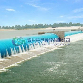 Zračna polnitev gumijaste brane